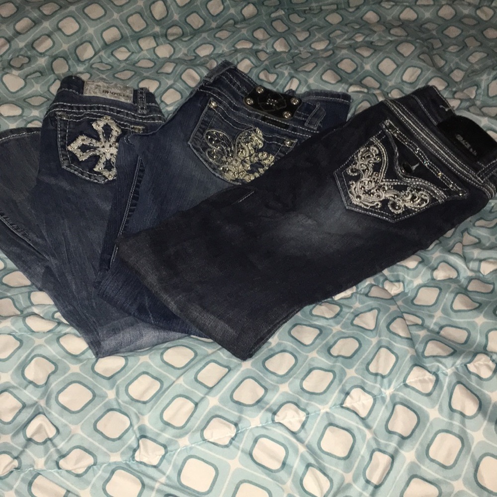 3 pairs of bootcuts